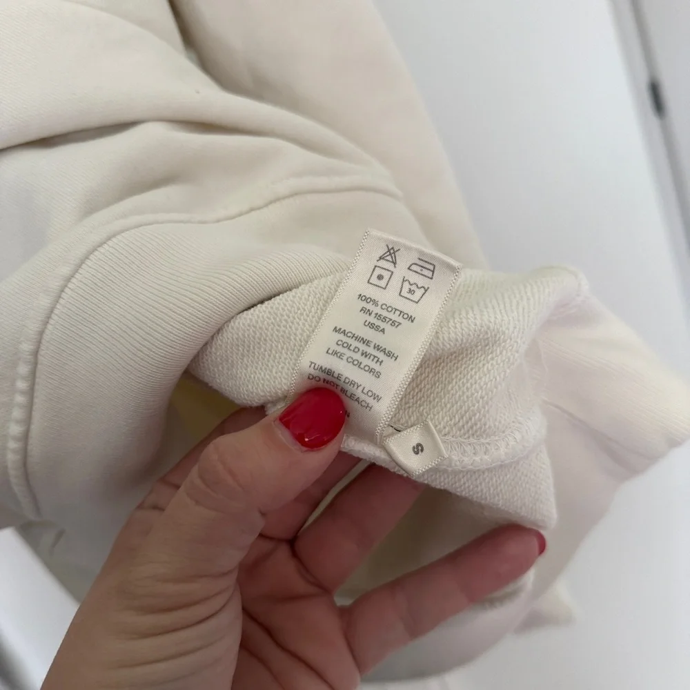 Madhappy‎ Off-White Crewneck Classics Logo Sweatshirt Pullover